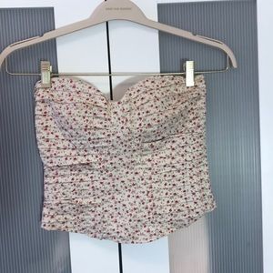 Urban Outfitters Floral Corsette